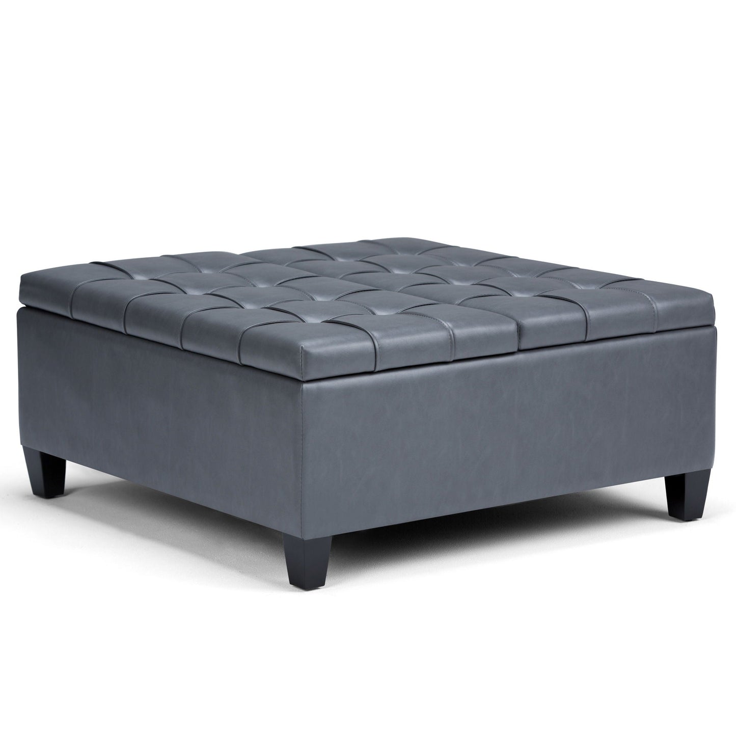 Harrison Upholstered Coffee Table Storage Ottoman