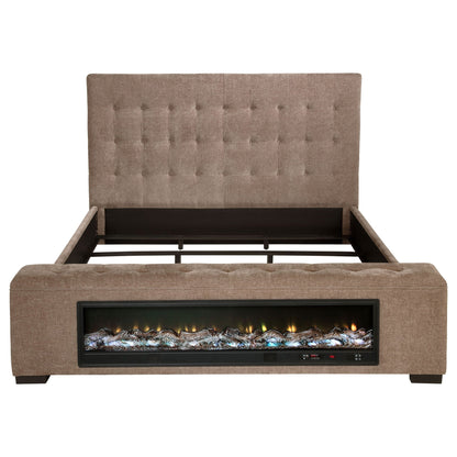 Crombie Bed With Visual Flame Effect and Speaker