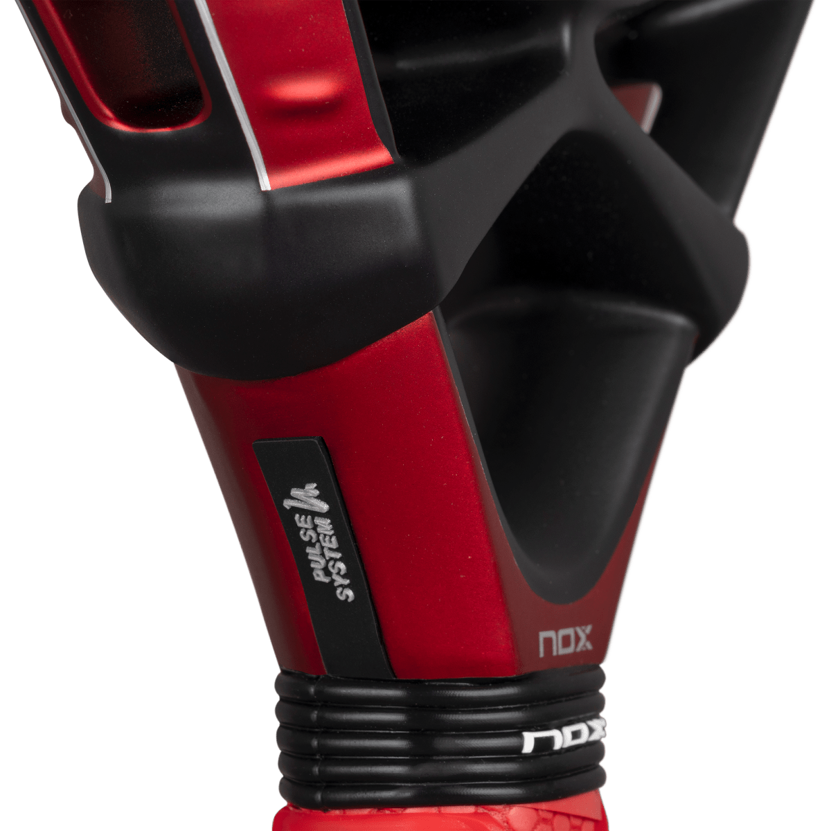 NOX EA10 Ventus Hybrid 12K Xtreme 2026 Padel Racket red/black with Pulse System grip on Tampa Home & Garden Store