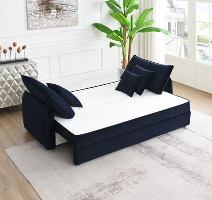 Irina Pull Out Sleep Sofa With Storage Unit