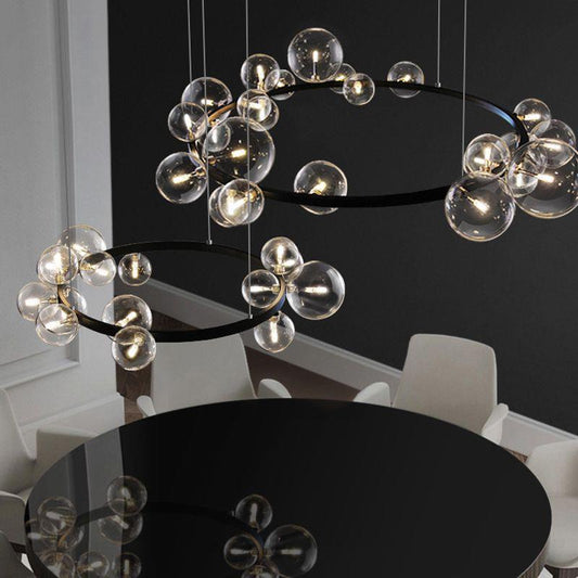 Bedroom Light Dining Room Glass Ball Chandelier - Tampa Home & Garden Store