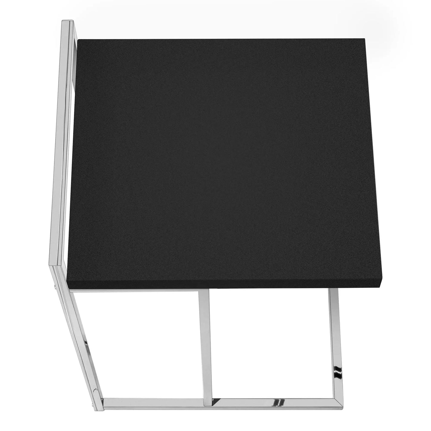 C Shaped Accent Table for Sofas and Beds Modern