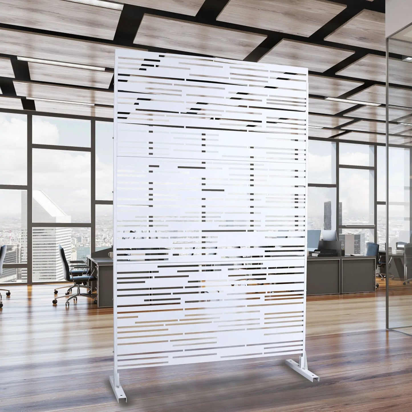 Outdoor and Indoor Freestanding Privacy Screen