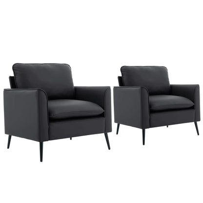Nordic Retro Light Upholstered Sofa Chair