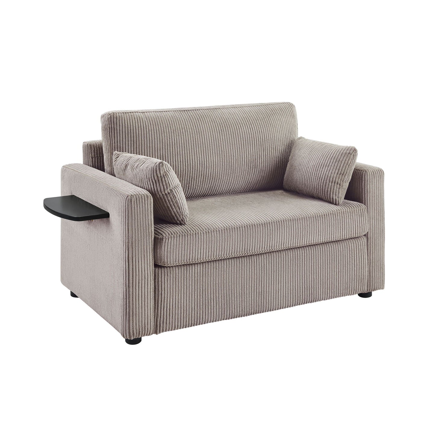 Foldable Sleeper Sofa with USB Ports and Storage