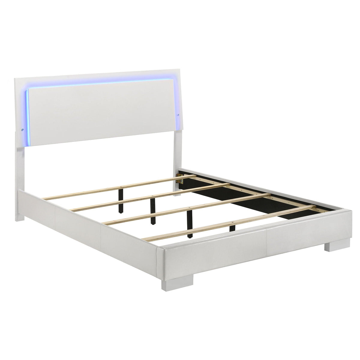 August Queen Panel Bedroom Set and LED Lights