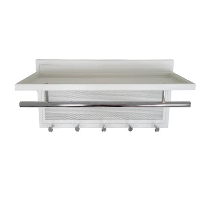 Esyspot Hook Wall Mount With Shelf for Storage
