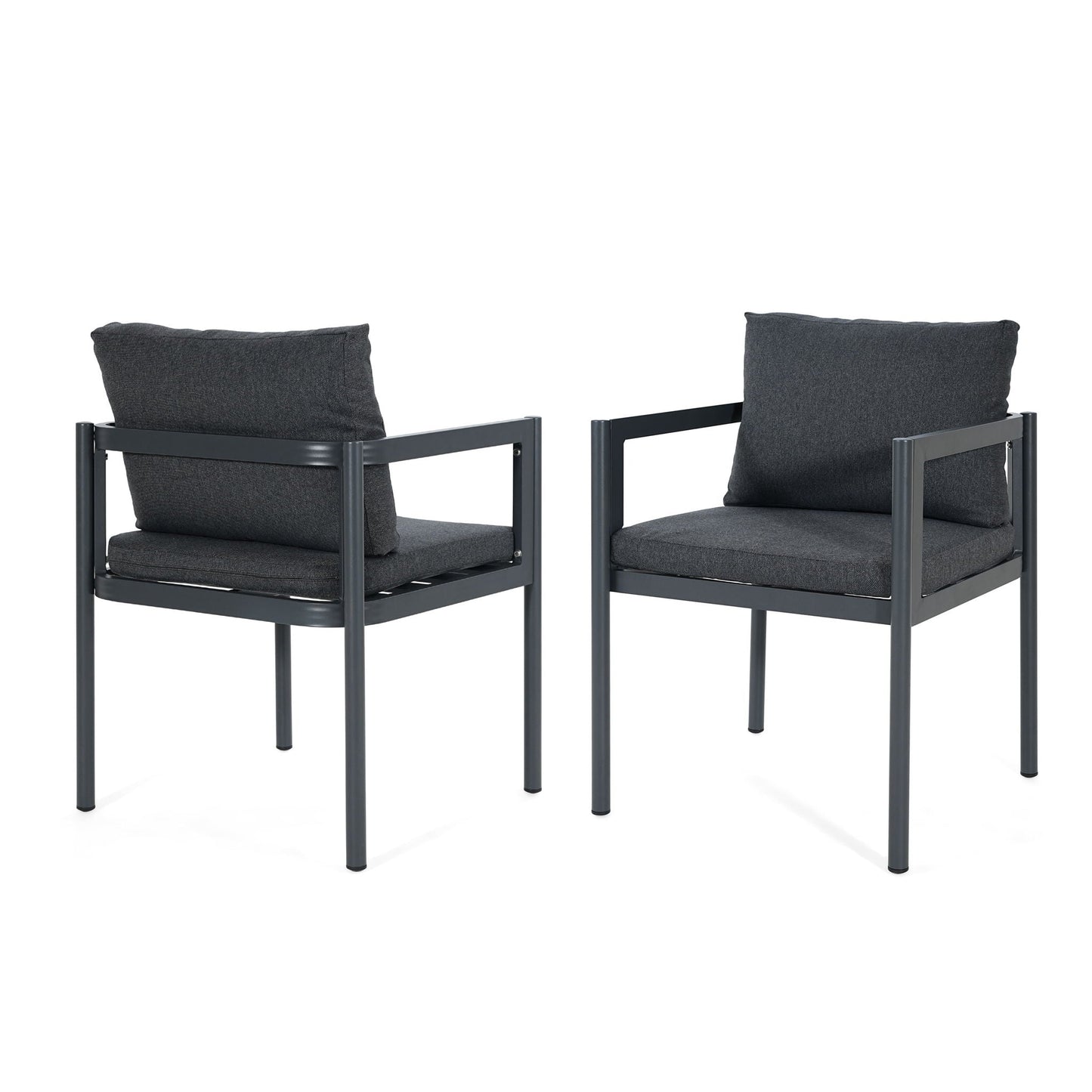 All Weather Outdoor Aluminum Dining Chairs