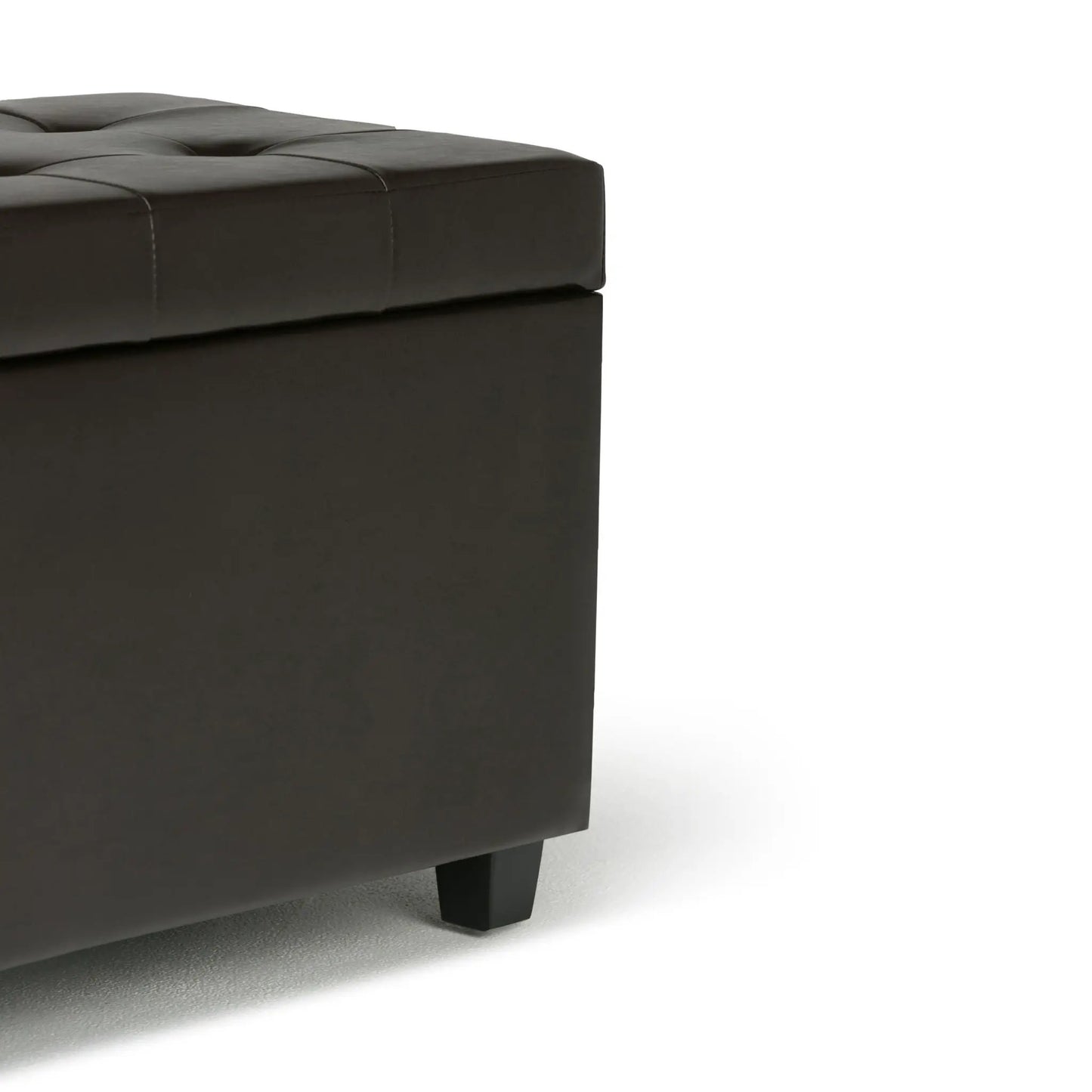 Cosmopolitan Upholstered Storage Ottoman Bench
