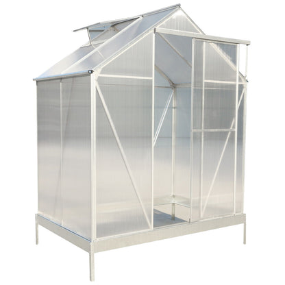 Heavy Duty Polycarbonate Greenhouse Kit and Door