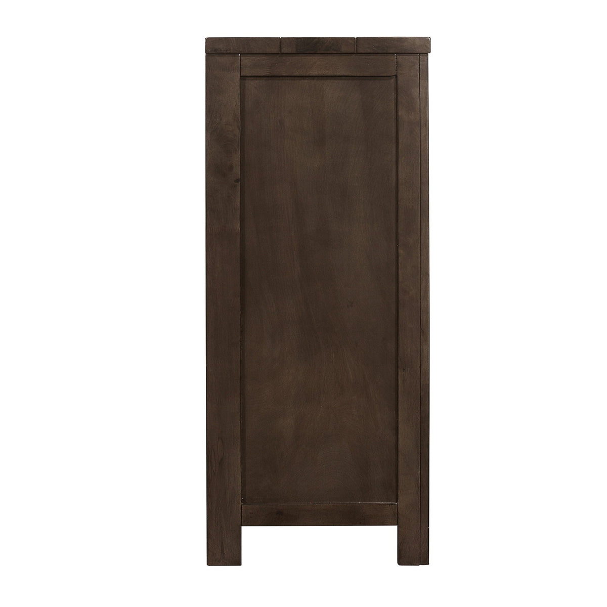 9 Drawer Dresser with Farmhouse Design brown by HouseOfZazla solid wood dresser front view on Tampa Home & Garden Store