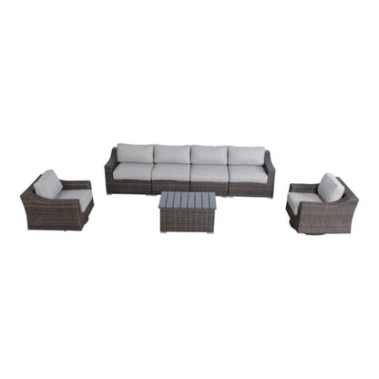 Outdoor Sofa Seating Group with Cushions