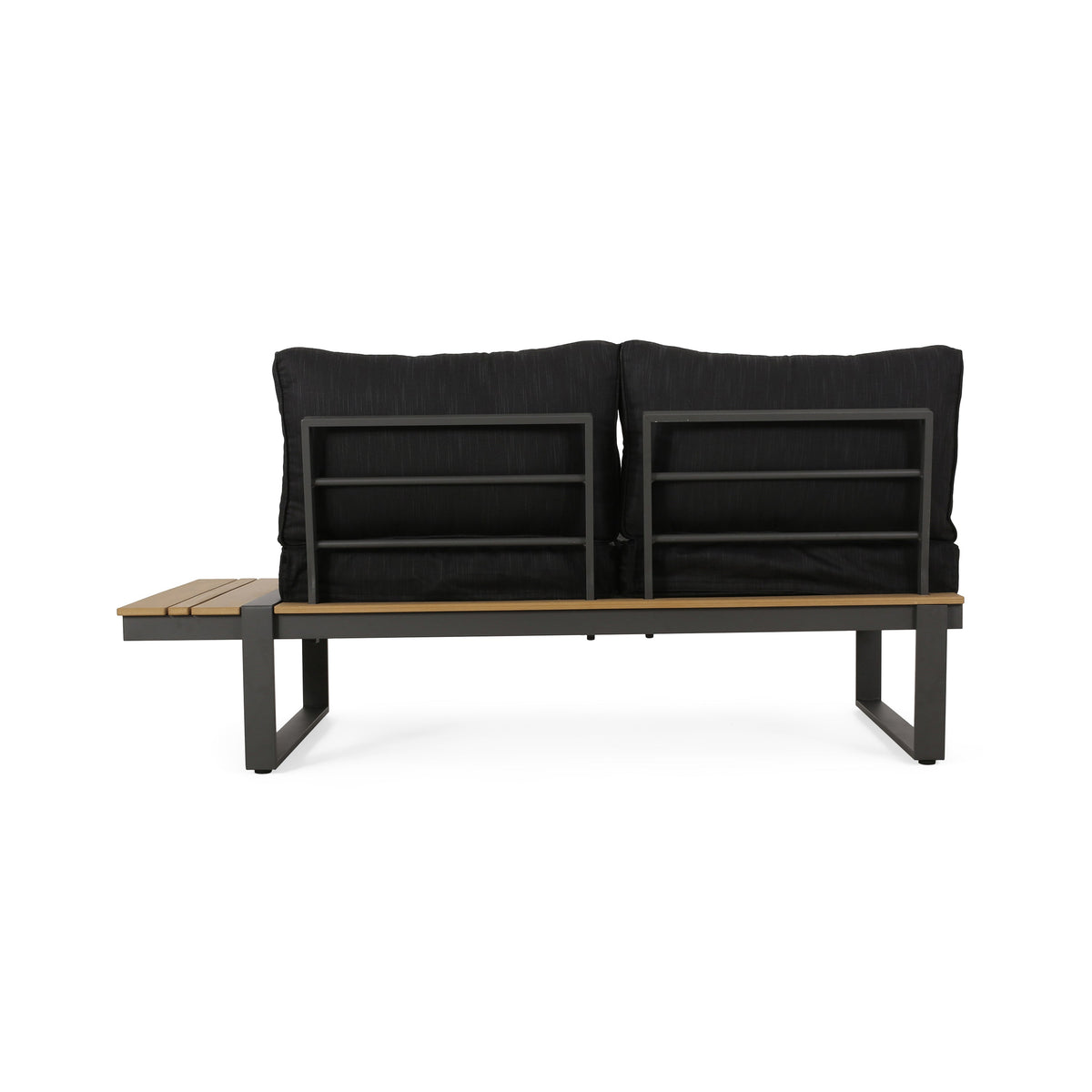 Sterling Aluminum Outdoor Right Arm Sofa Seater