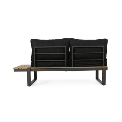 Sterling Aluminum Outdoor Right Arm Sofa Seater
