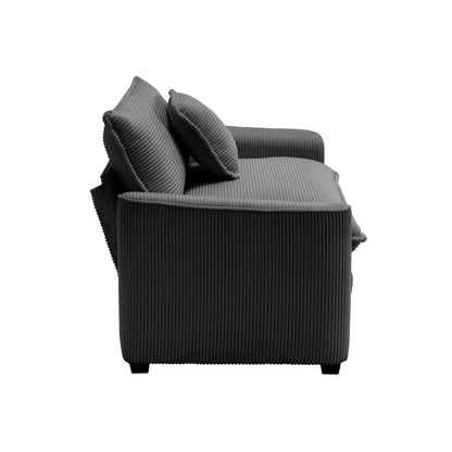 Elegant Sectional Sofa Set with Deep Seats