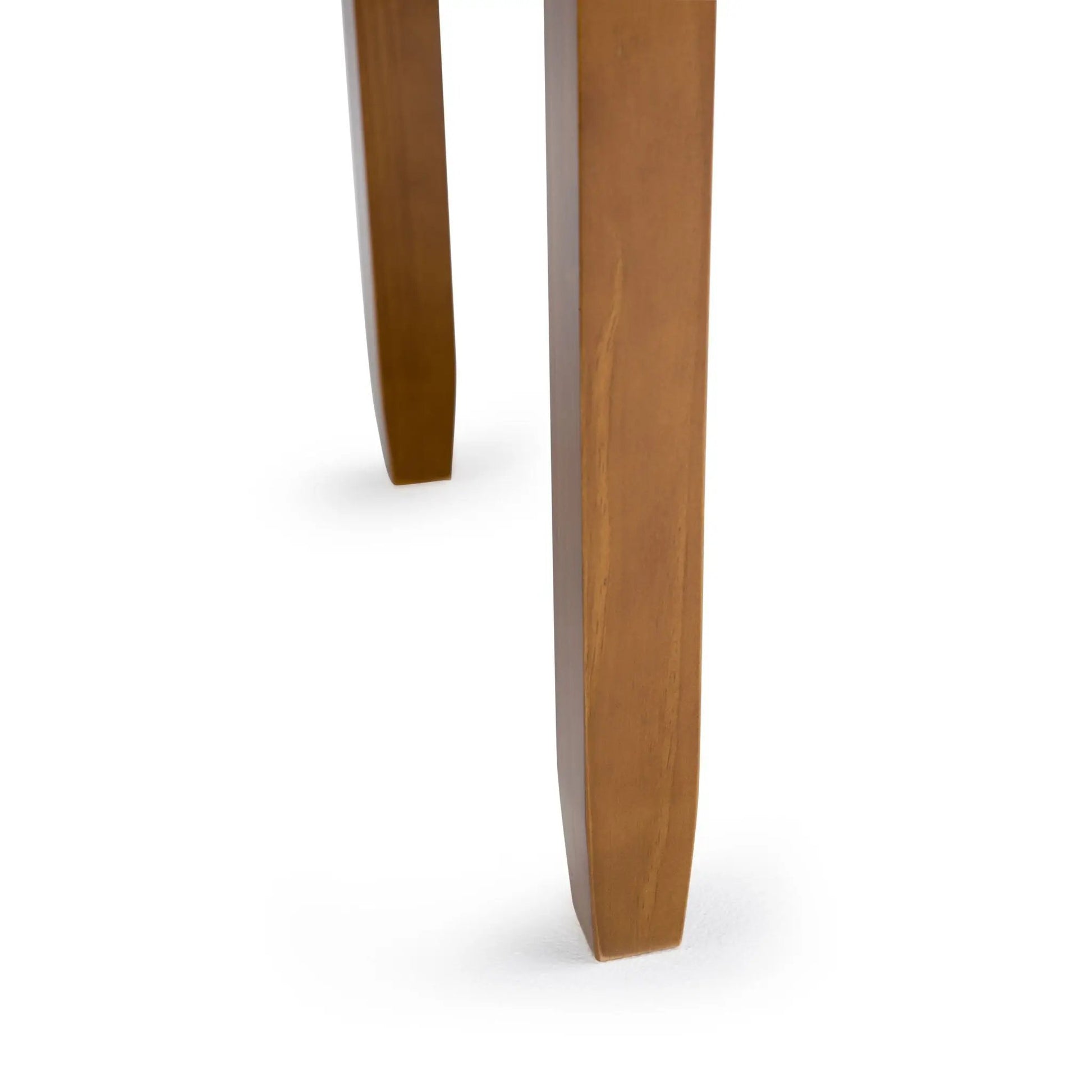 Warm Shaker handcrafted desk legs pair in warm wood finish by Unique Piece Furniture on Tampa Home & Garden Store