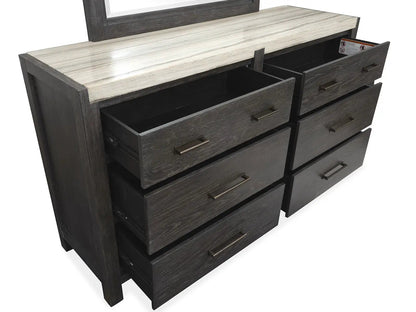 Plum Creek Drawer Dresser in Burnished Finish