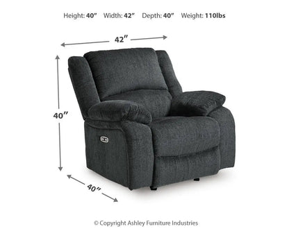 Draycoll rocker recliner dark gray fabric by Unique Piece Furniture on Tampa Home & Garden Store