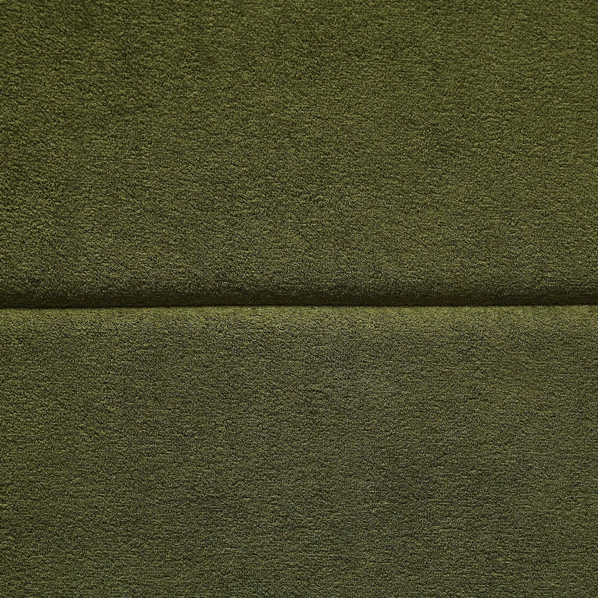 Upholstered sleeper sofa fabric swatch olive green boucle by Unique Piece Furniture on Tampa Home & Garden Store