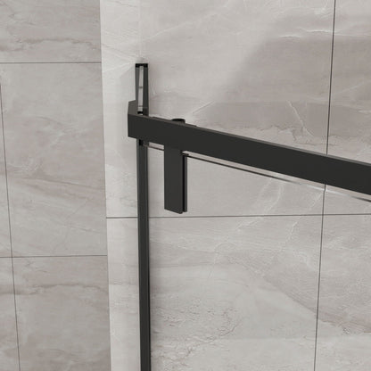Frameless Neo Angle Shower Door and Acrylic Base