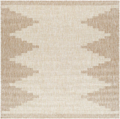 Djugun beige indoor outdoor rug with a subtle textured weave on Tampa Home & Garden Store