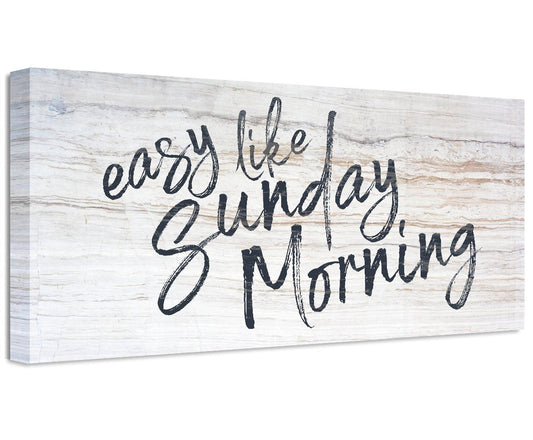 Easy Like Sunday Morning - Canvas - Tampa Home & Garden Store