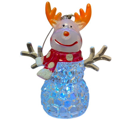 3.75"LED Reindeer Ornament