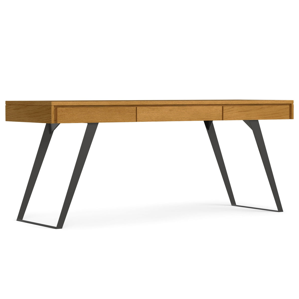 Handcrafted Acacia Desk And Drawer Storage writing desk by HouseOfZazla on Tampa Home & Garden Store