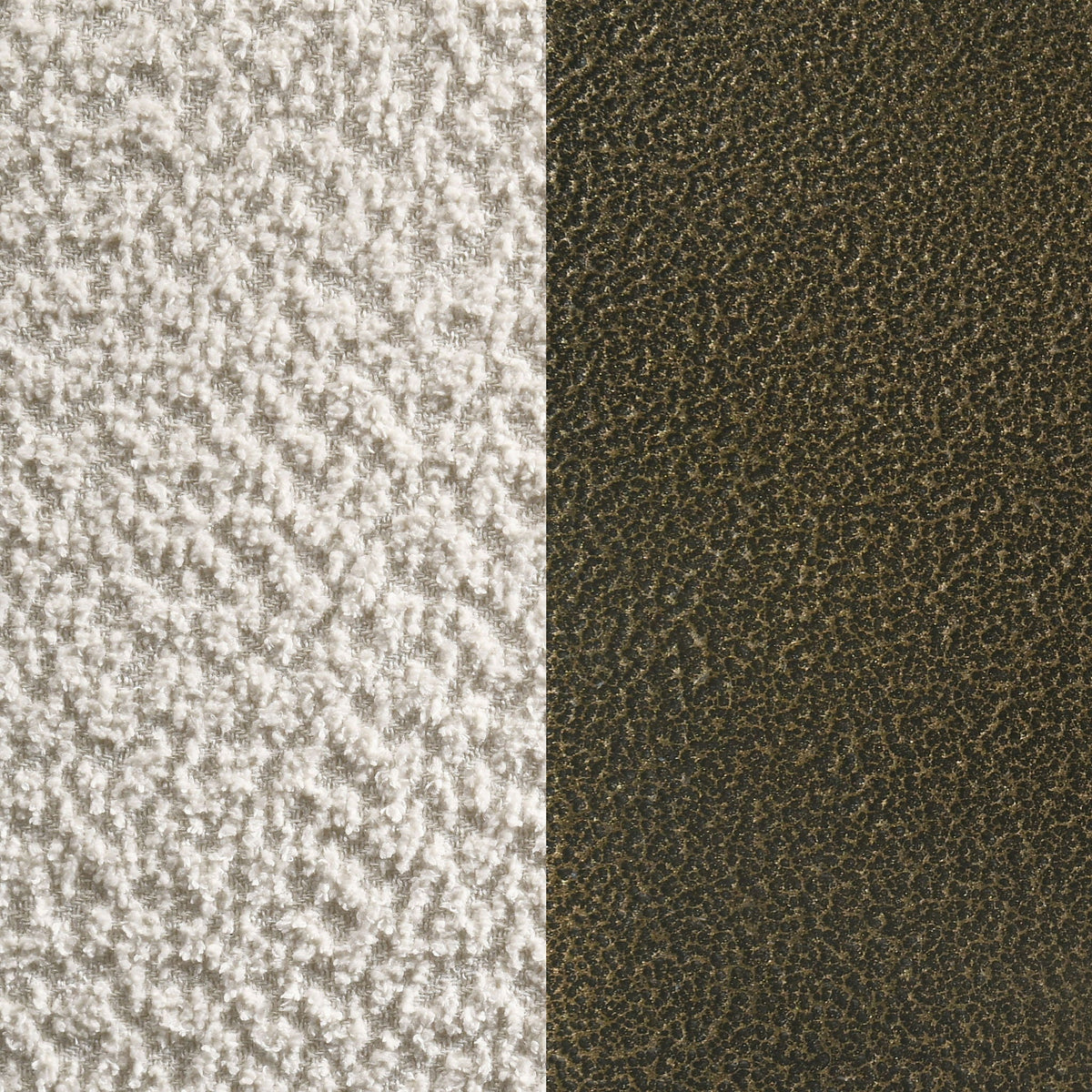 Mellie canopy bed swatches in ivory cream and espresso brown textures by HouseOfZazla on Tampa Home & Garden Store