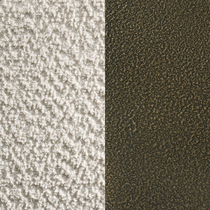 Mellie canopy bed swatches in ivory cream and espresso brown textures by HouseOfZazla on Tampa Home & Garden Store