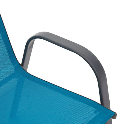 Breathable Patio Chairs and a Sturdy Steel Frame