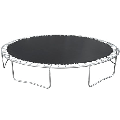 14ft Trampoline with a Basketball Hoop and Net