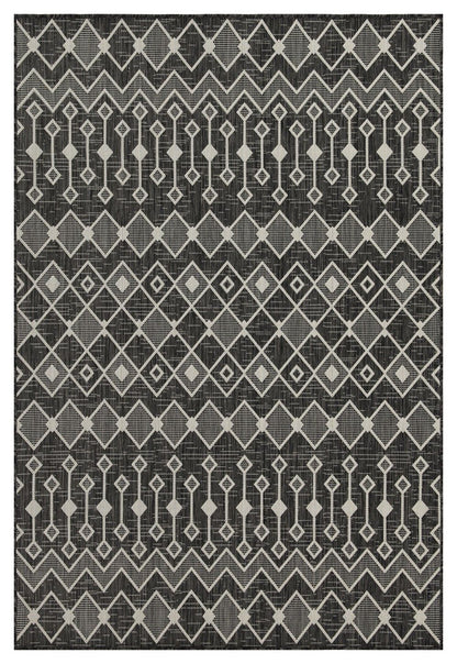 Sunshine Indoor And Outdoor Area Rug Anthracite