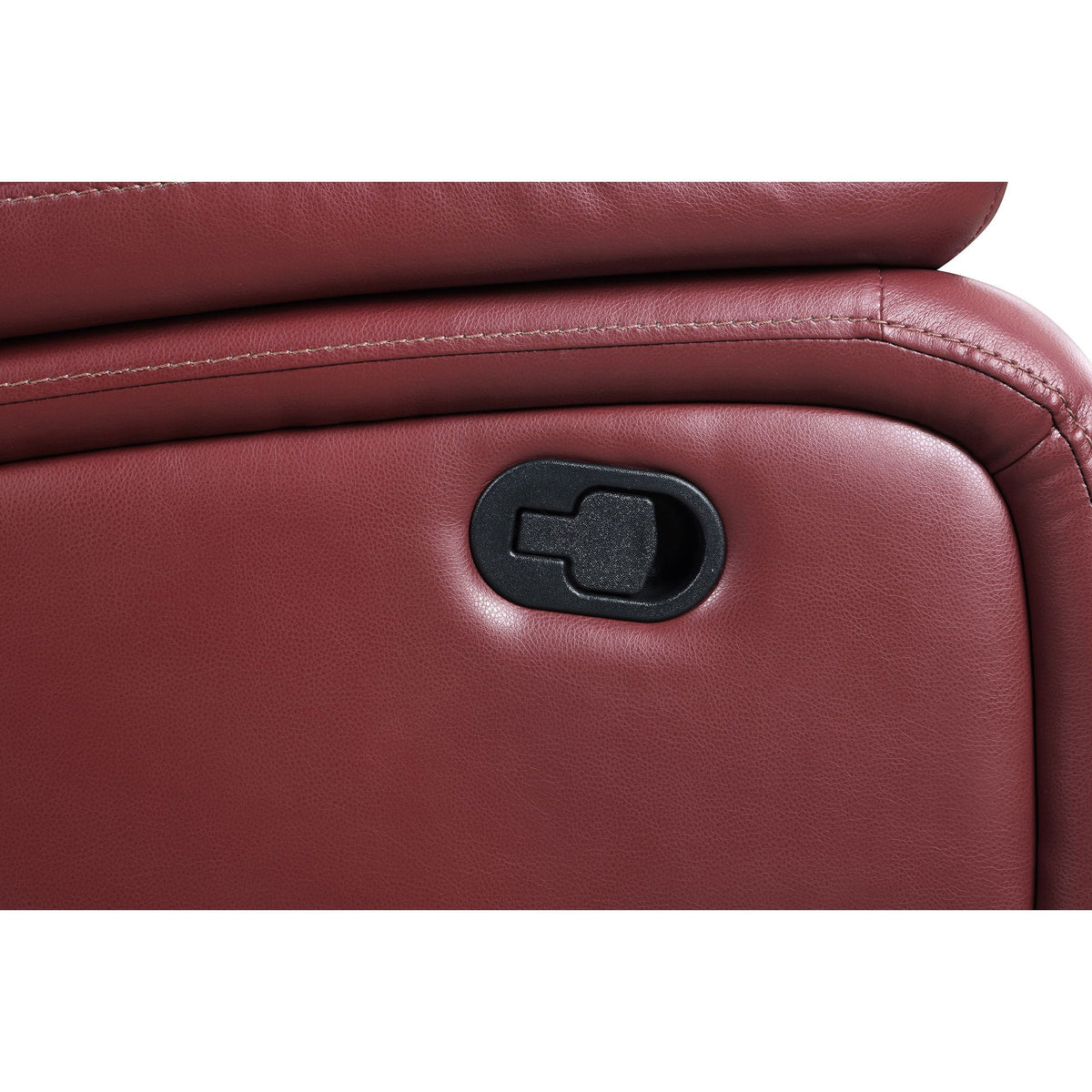 Elodie Plush Glider Recliner and Cushions