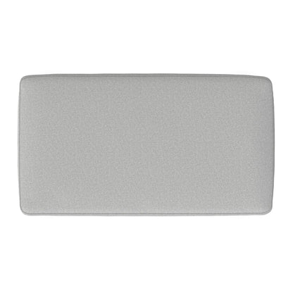 Milltown Upholstered Ottoman Bench With Driftwood