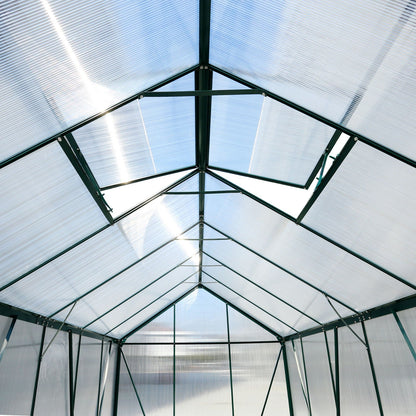 Heavy Duty Polycarbonate Greenhouse Kit and Door