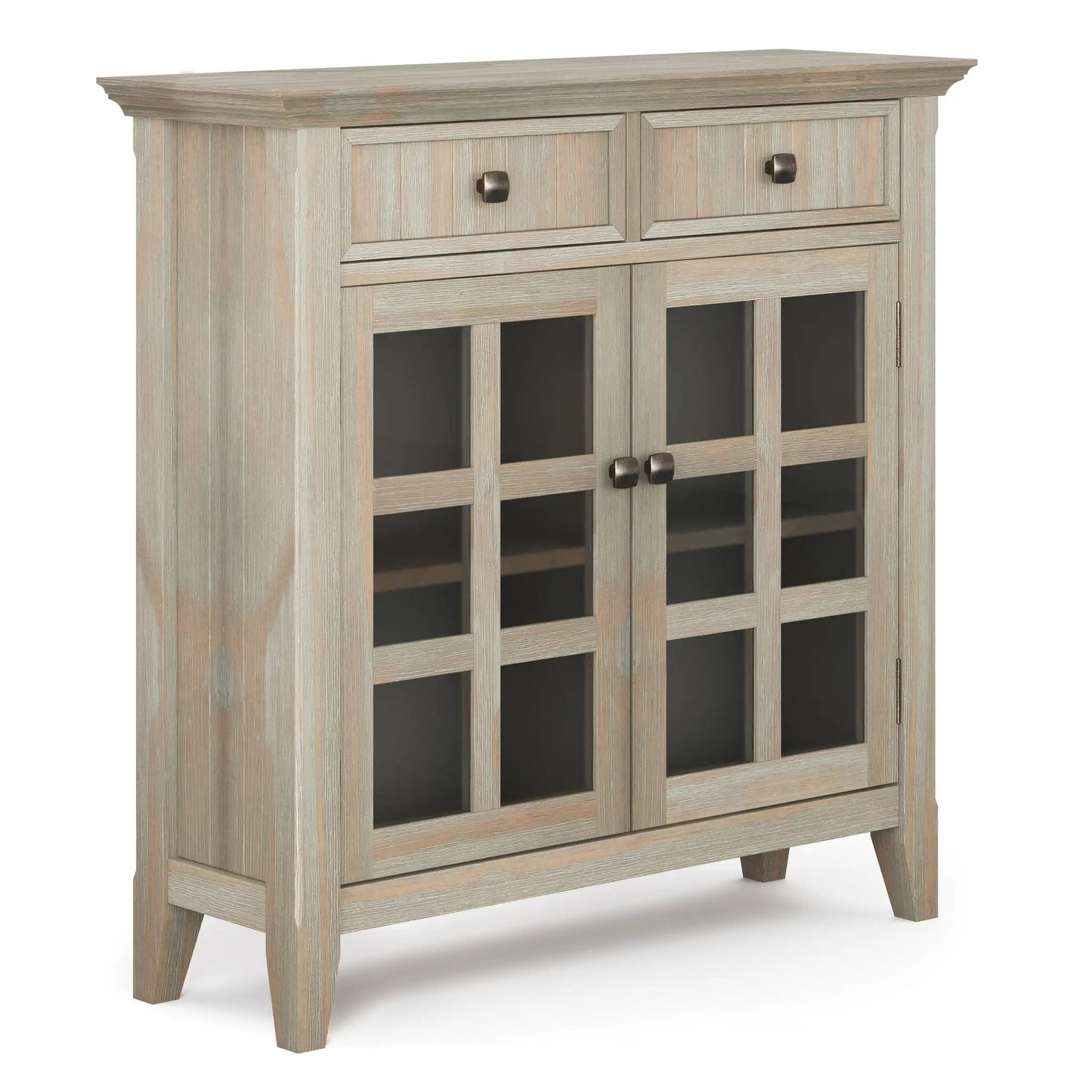 Acadian Handcrafted Entryway Storage Cabinet