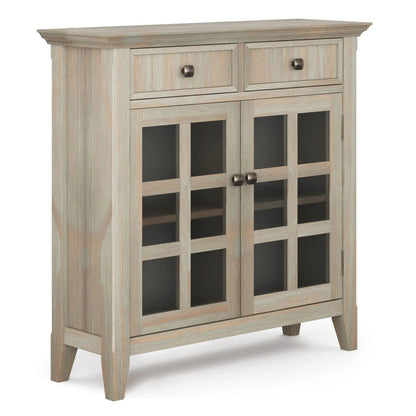 Acadian Handcrafted Entryway Storage Cabinet