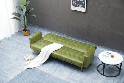Compact Design Sofa Bed with Premium Fabric