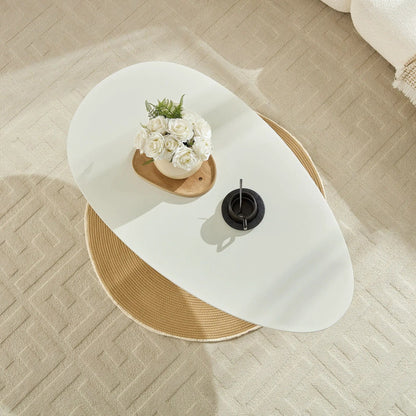 Tibetan Ritual Inspired Lucky Stone Shaped Table