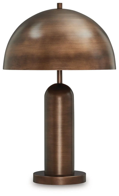 Wendfield Metal Lamp with Dome Shade Contemporary