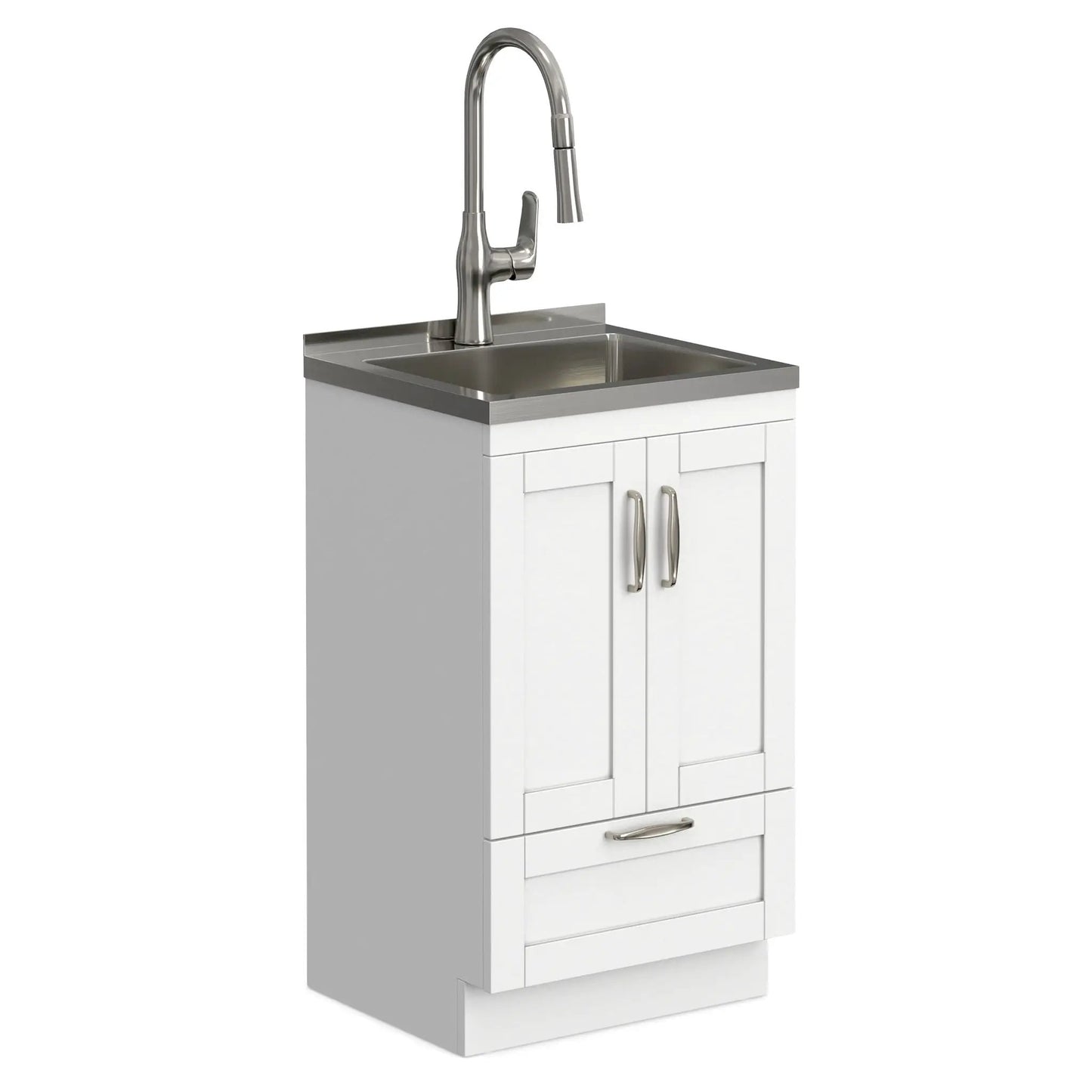Reed Deluxe Laundry Cabinet with Pull-Out Faucet