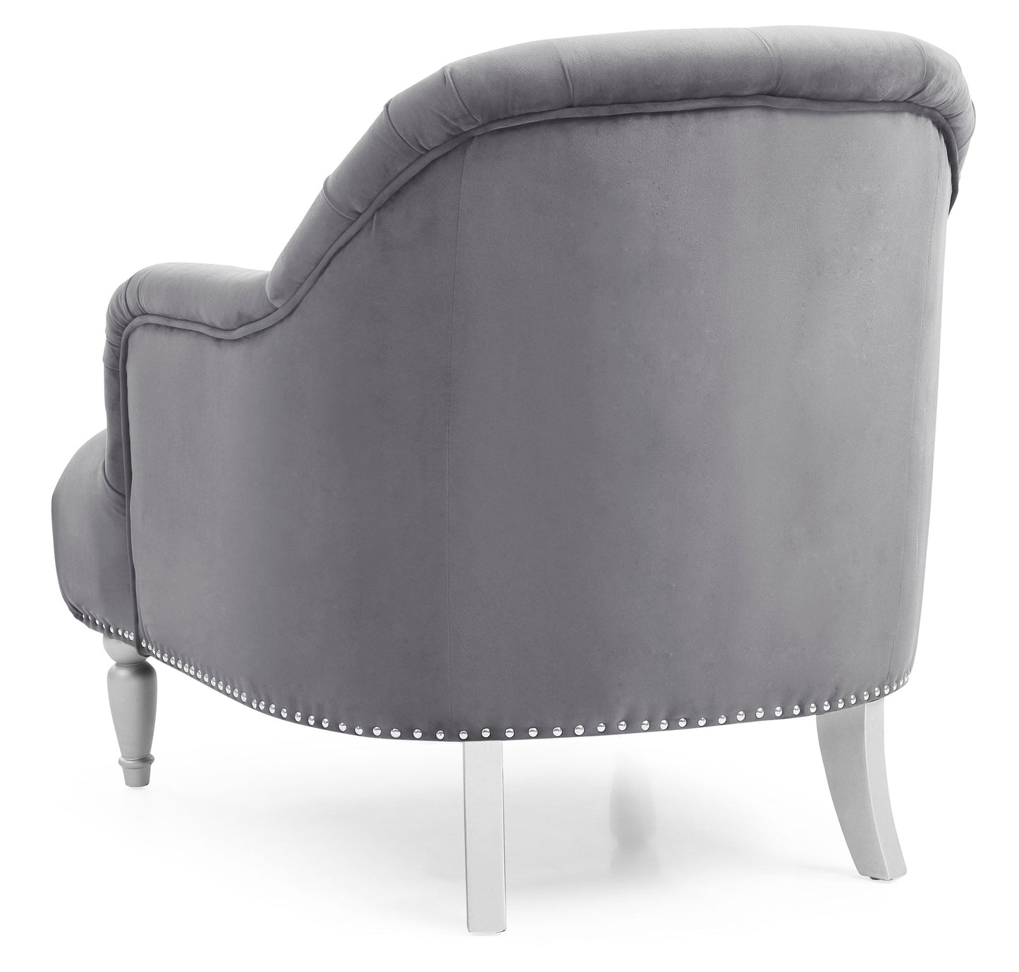 Elegant Traditional Armchair with Nailhead Trim