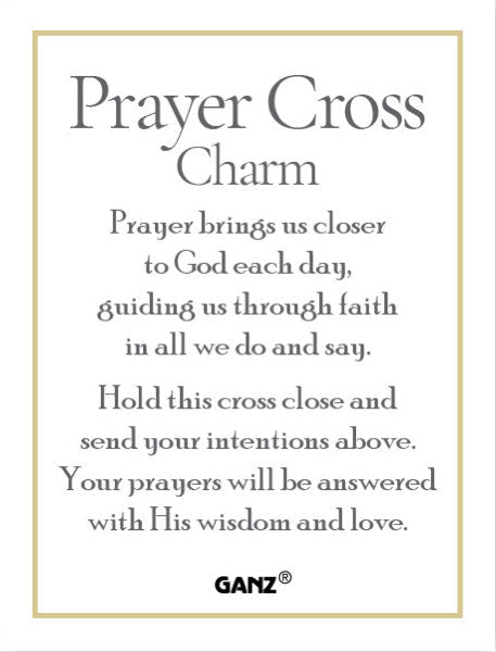 Prayer Cross Pocket Charm