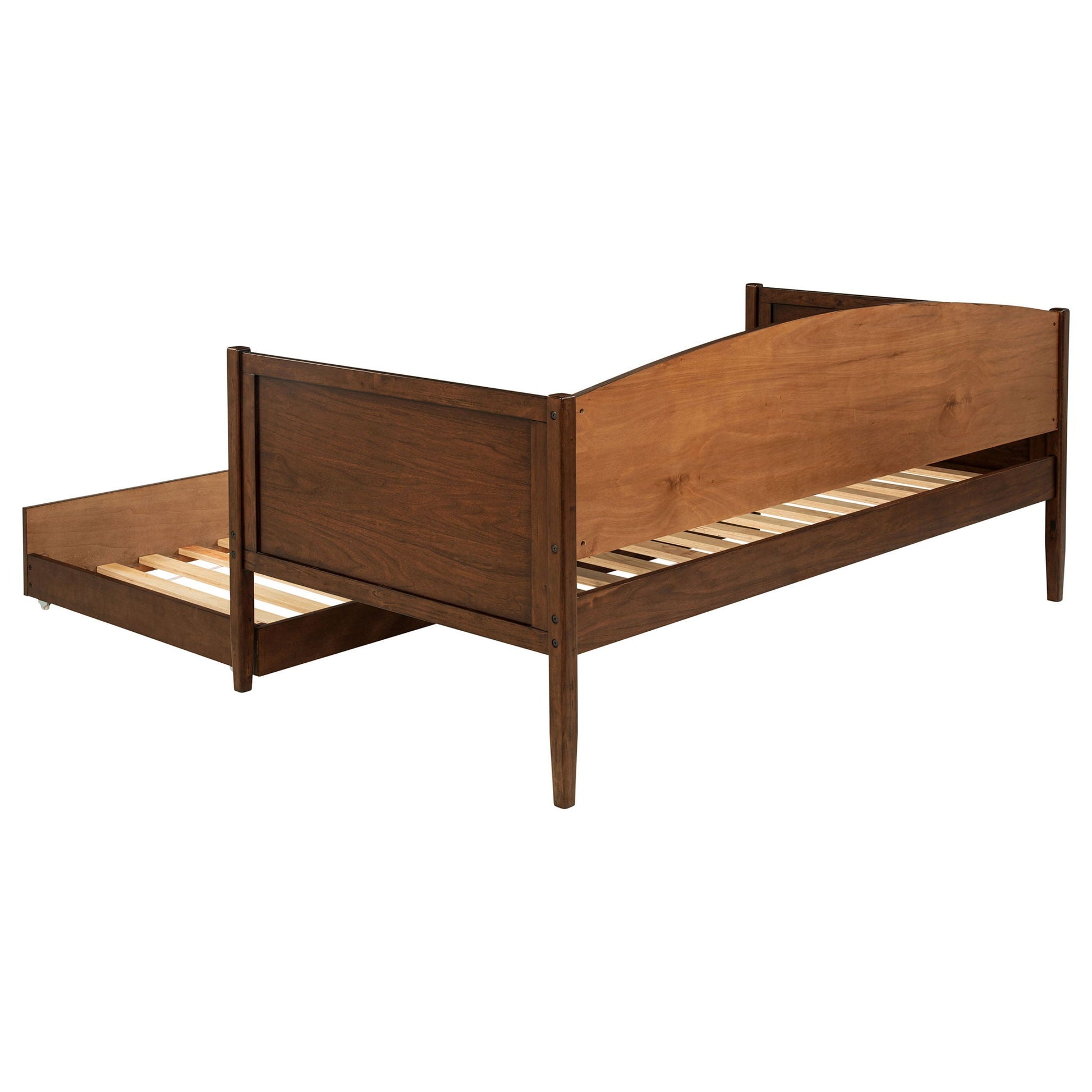 Fallbrook twin daybed with trundle in walnut by HouseOfZazla on Tampa Home & Garden Store