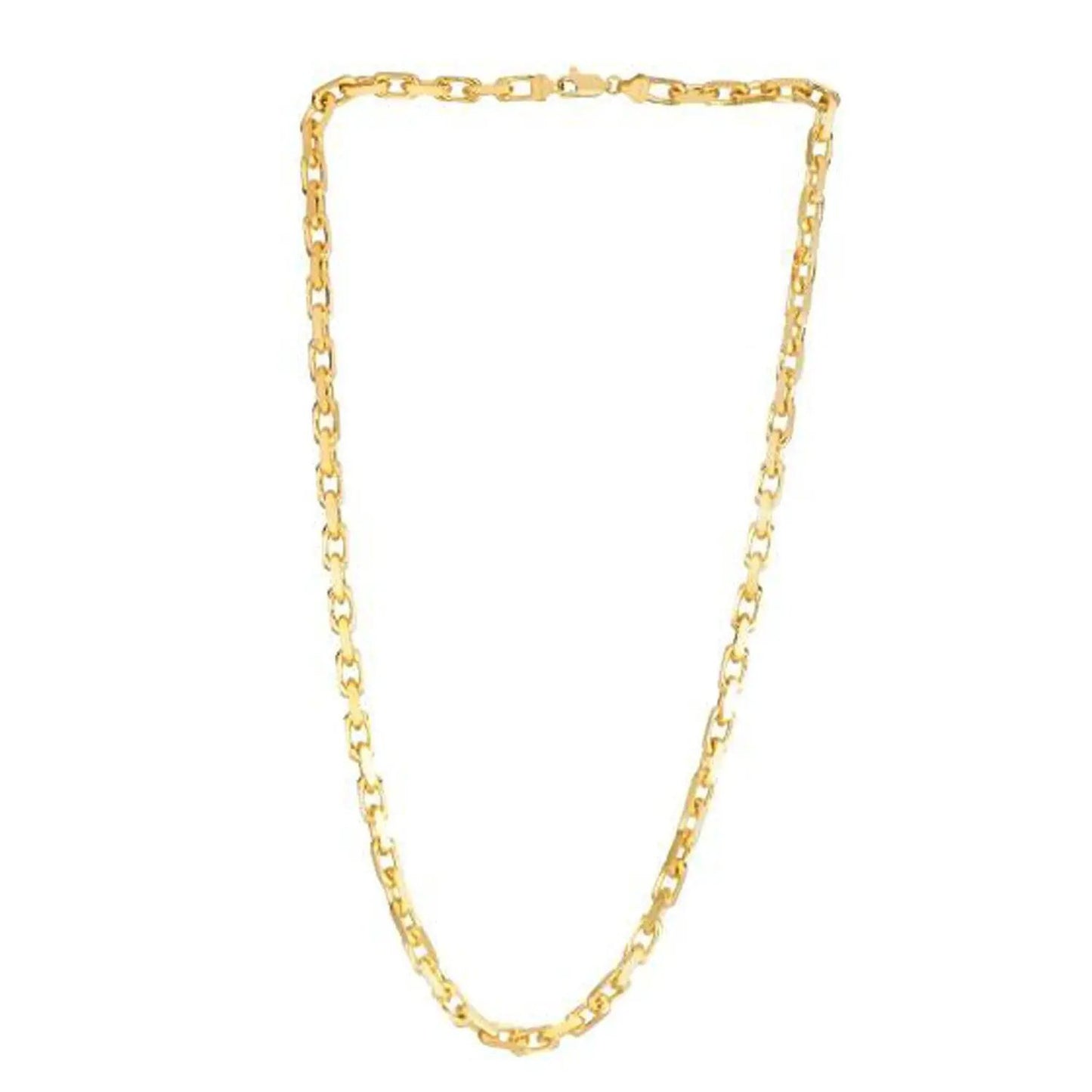 14k yellow gold French cable link chain necklace, 4.80 mm, polished finish by Bids.com on Tampa Home & Garden Store