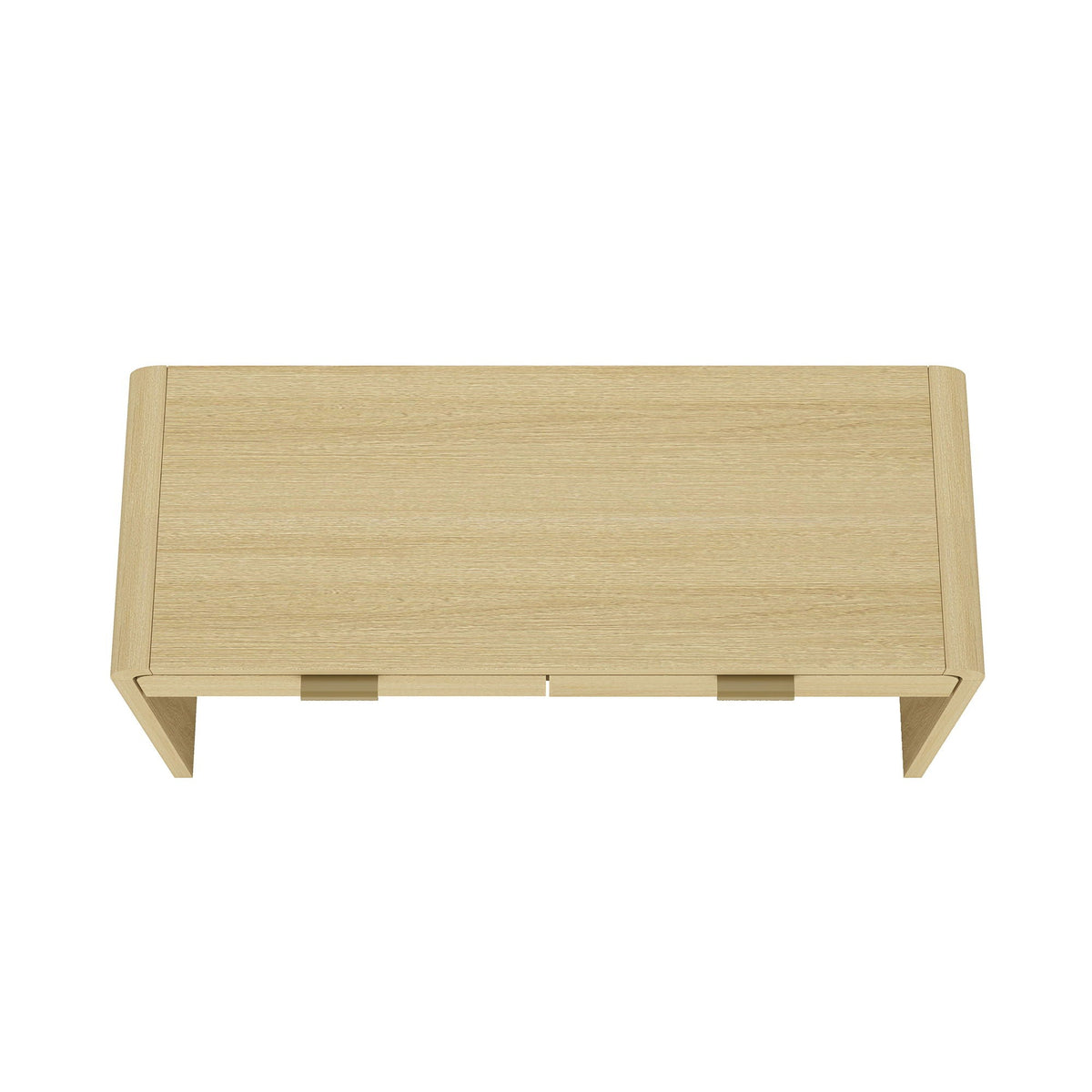 Oak office desk with 2 drawers, light oak finish, Grace modern desk by HouseOfZazla on Tampa Home & Garden Store