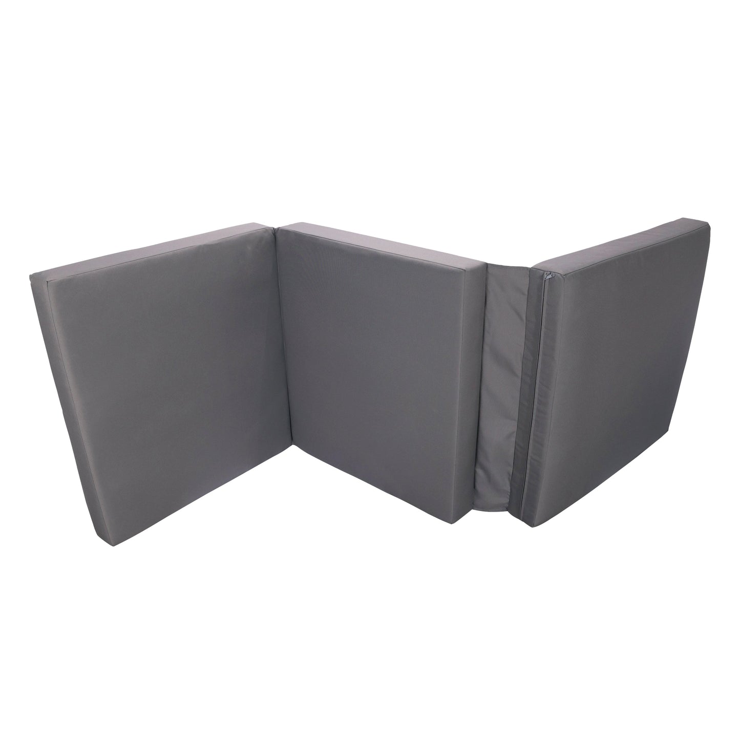 Gray Broadway Ian Chaise Lounge Cushion triple-fold back & seat cushion by HouseOfZazla on Tampa Home & Garden Store