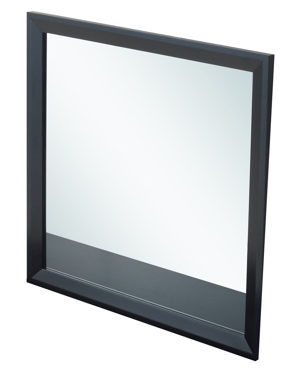 Primo Square Wall Mirror in black metal frame by HouseOfZazla on Tampa Home & Garden Store
