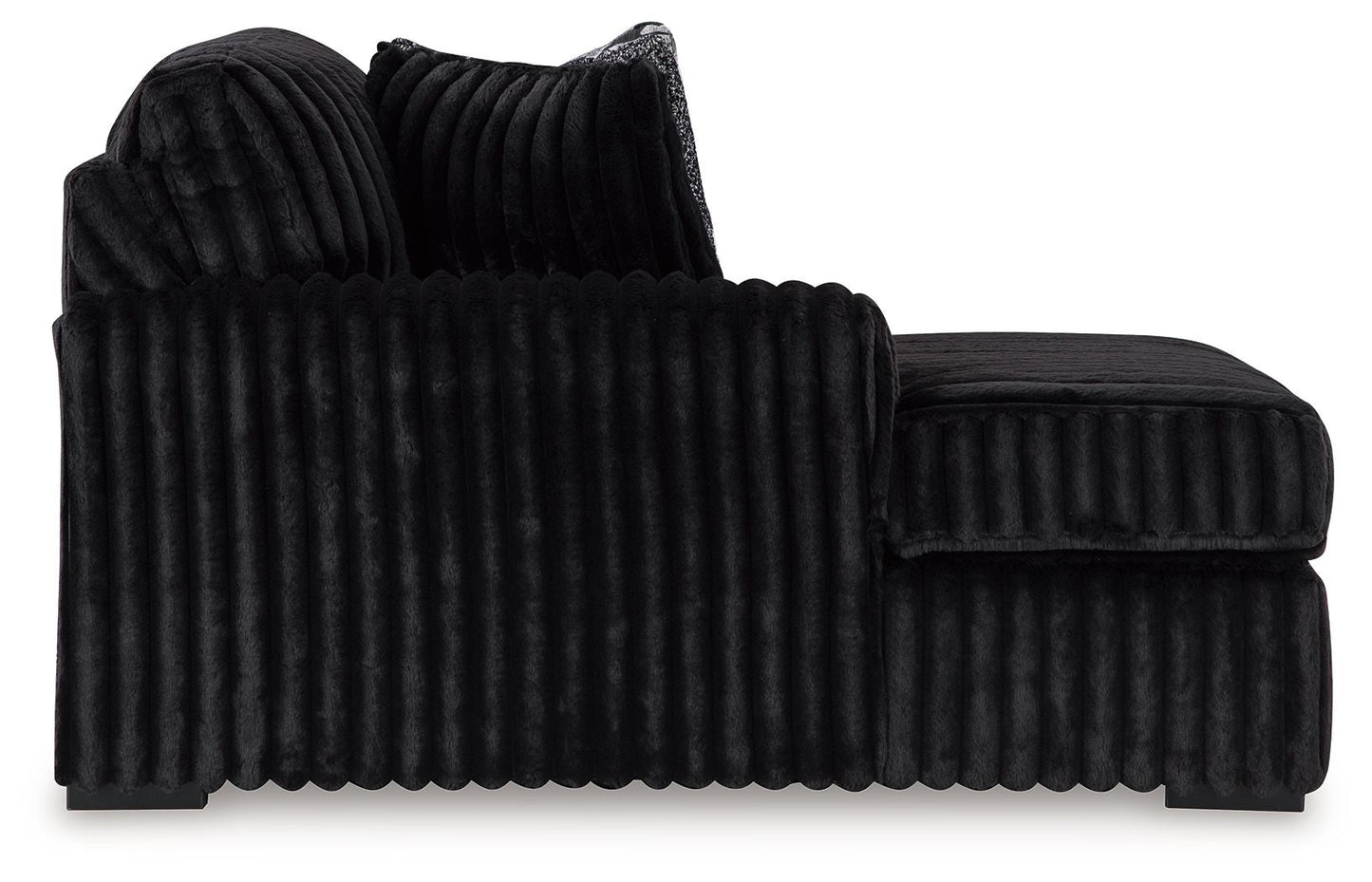 Midnight Madness Sectional and Jumbo Corduroy